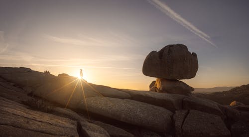 Kostenloses Stock Foto zu abend, balance, berg