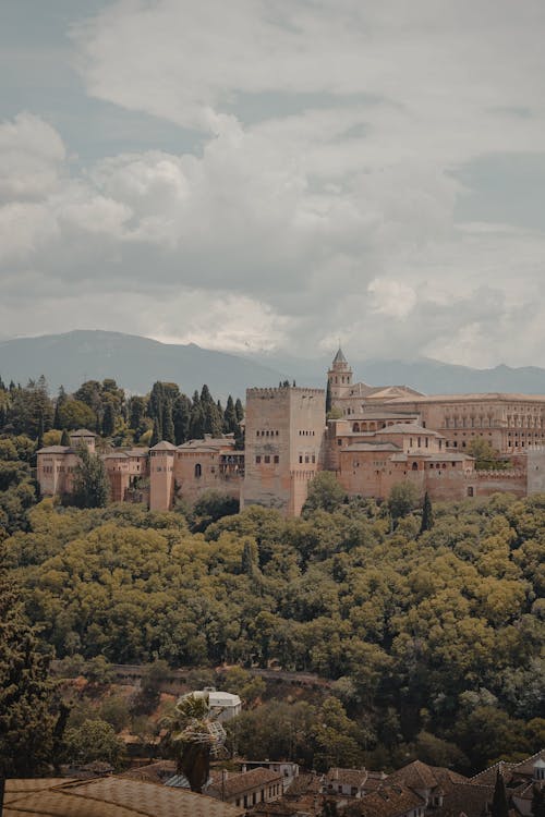 Photos gratuites de alhambra, alhambra grenade, andalousie