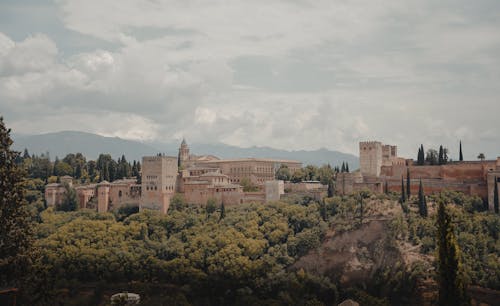 Photos gratuites de alhambra, alhambra grenade, andalousie