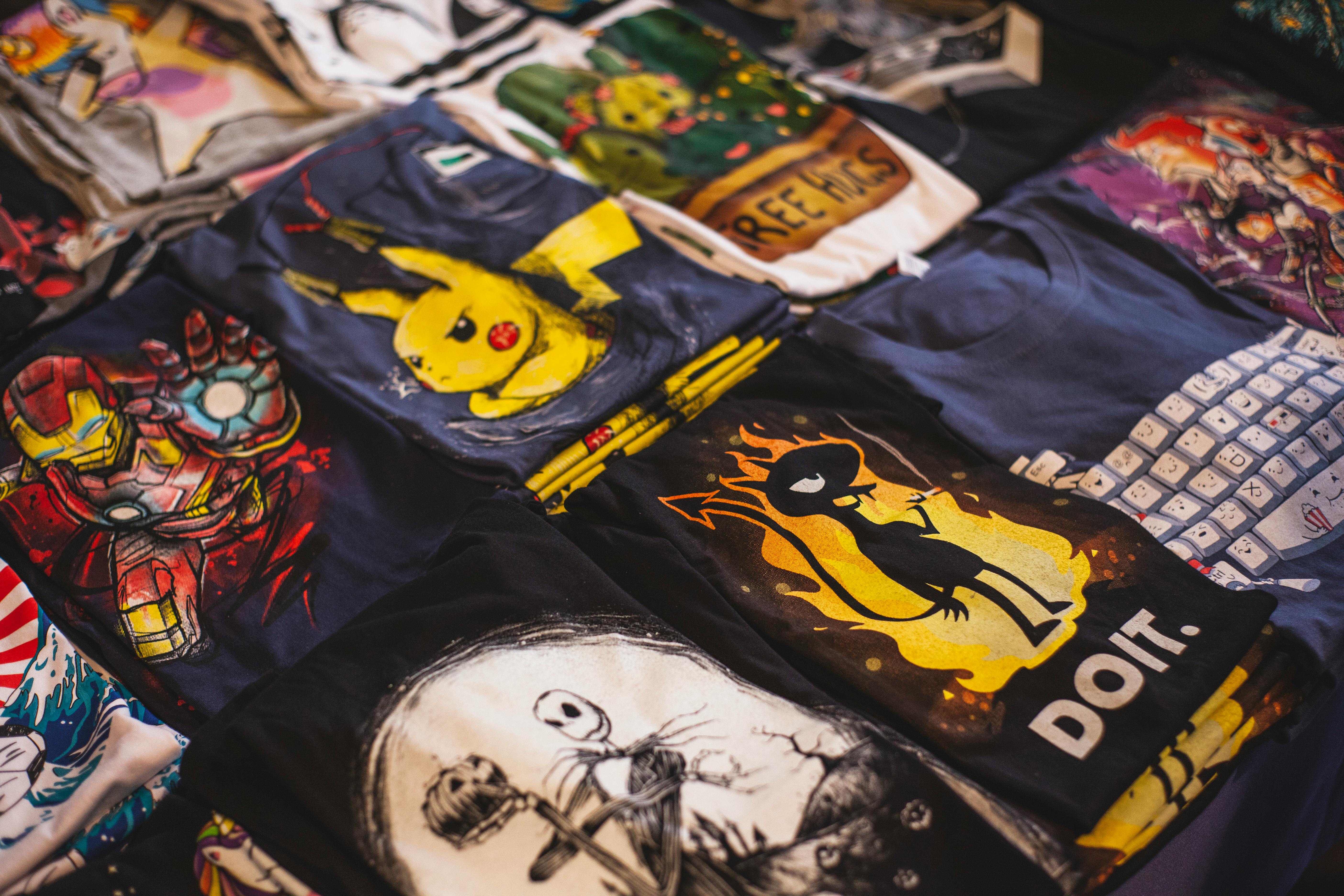 Assorted t-shirts