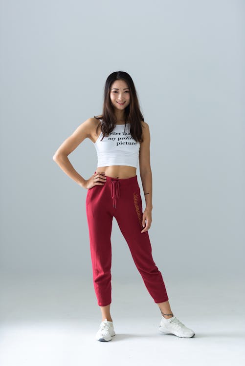 Free Photo of Woman Wearing Red Pants Stock Photo