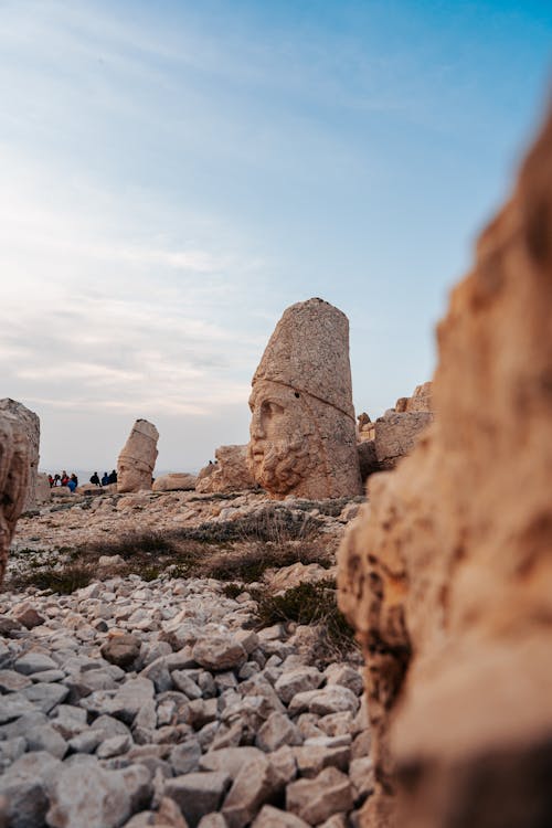 Foto stok gratis arkeologi, batu, batu pasir