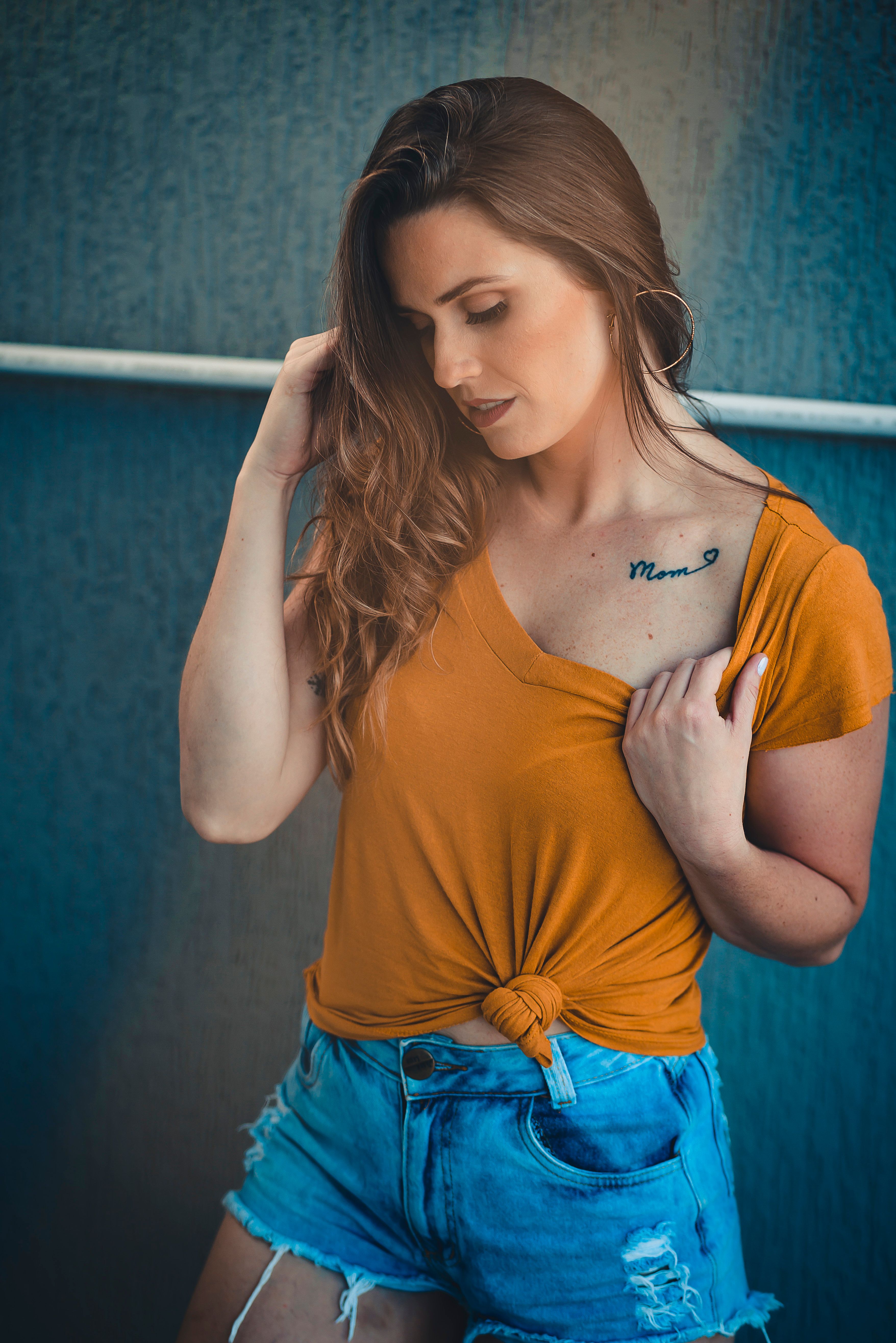 Short Jeans Cintura Alta