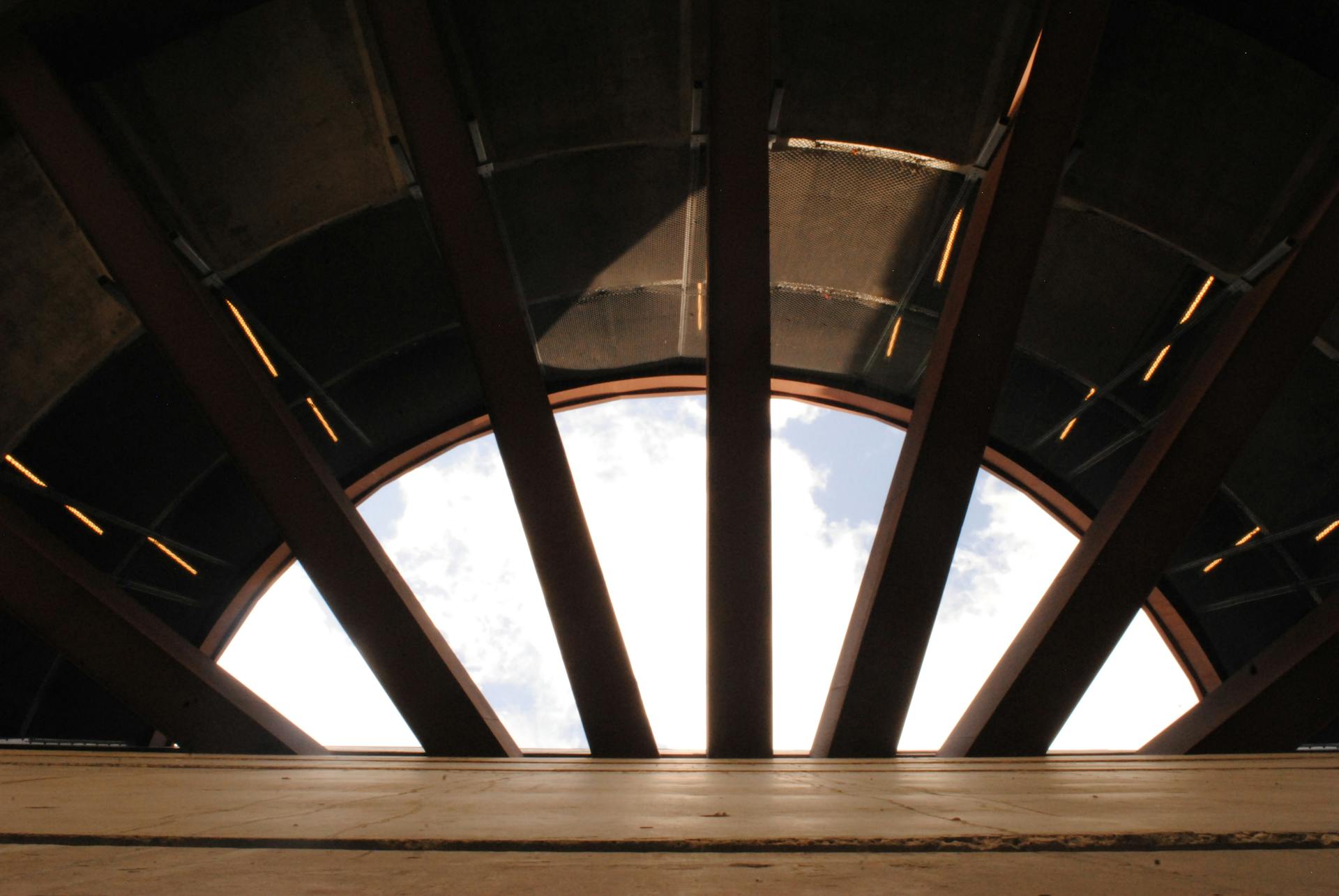 View of a Roof in a Contemporary Building