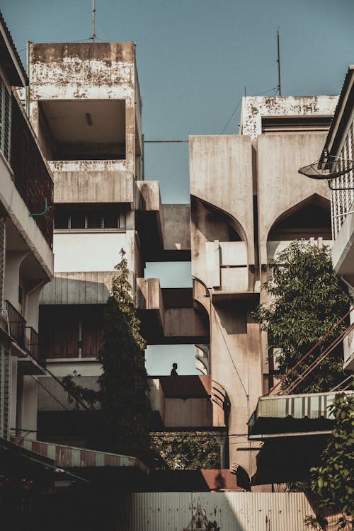 Ingyenes stockfotó ablakok, beton, birtok témában