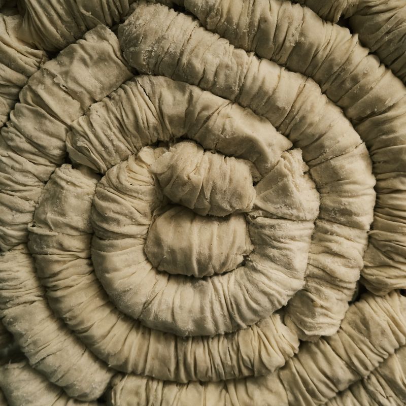Spanish Ensaimada Spiral Pastry with Lard