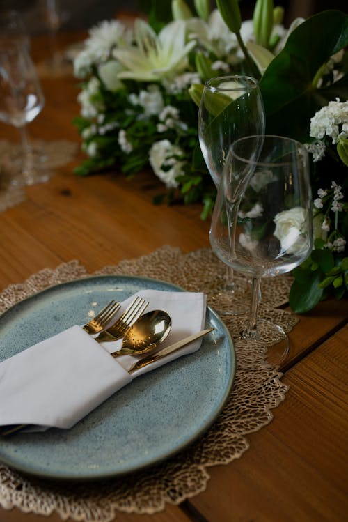 Безкоштовне стокове фото на тему «весілля, вечеря, виделка»