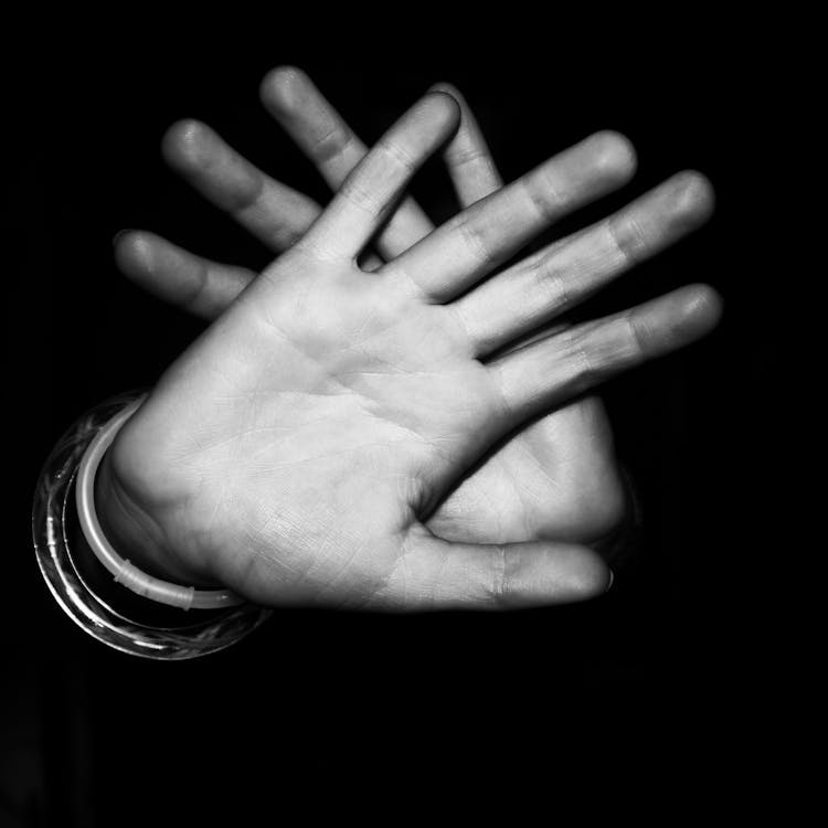 Free Person's Hands Stock Photo
