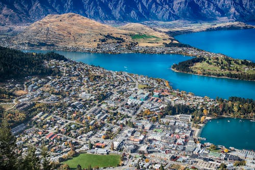 Aerial View of City by the bay