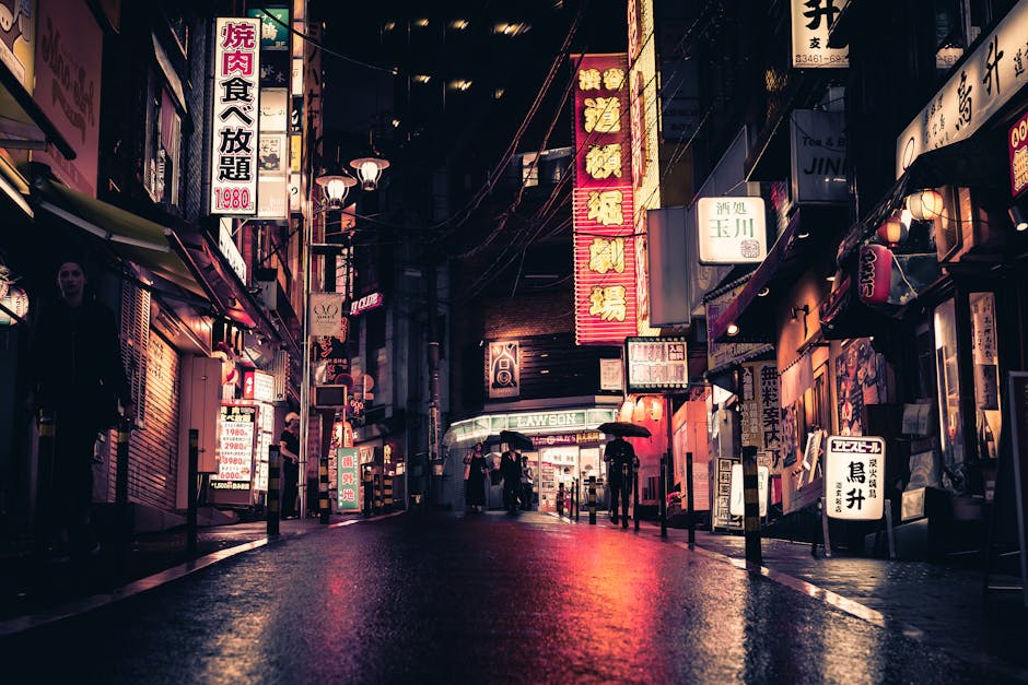 Photography of Buildings and Canal during Nighttime · Free Stock Photo