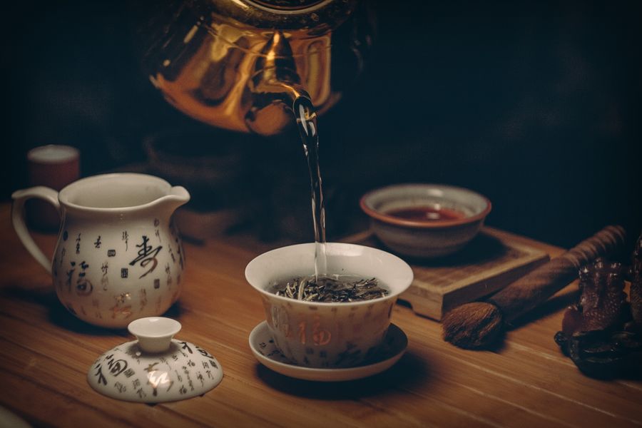Tea and coffee