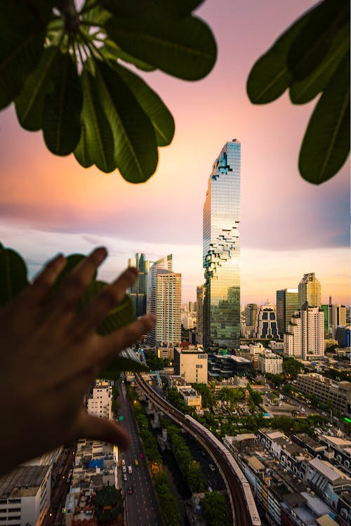 City Skyline at Dusk