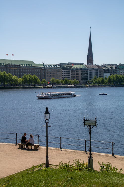 Foto d'estoc gratuïta de a l'aire lliure, aigua, alster