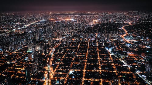 Free Aerial Photo Of City  Stock Photo