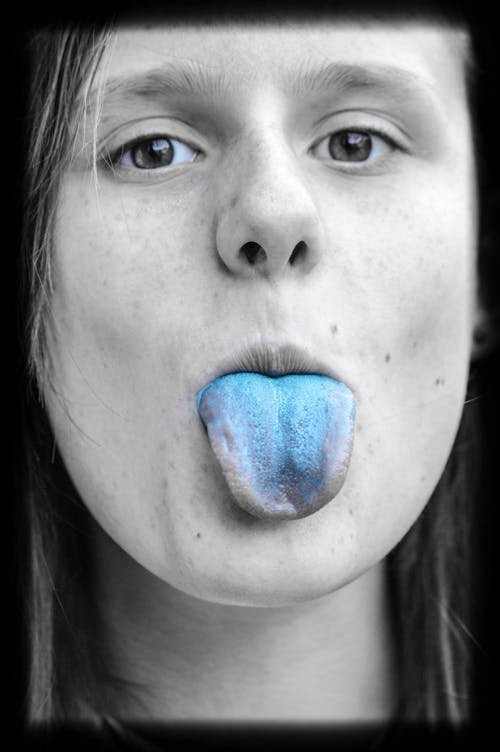 Darmowe zdjęcie z galerii z dziewczyna, kolor, tounge