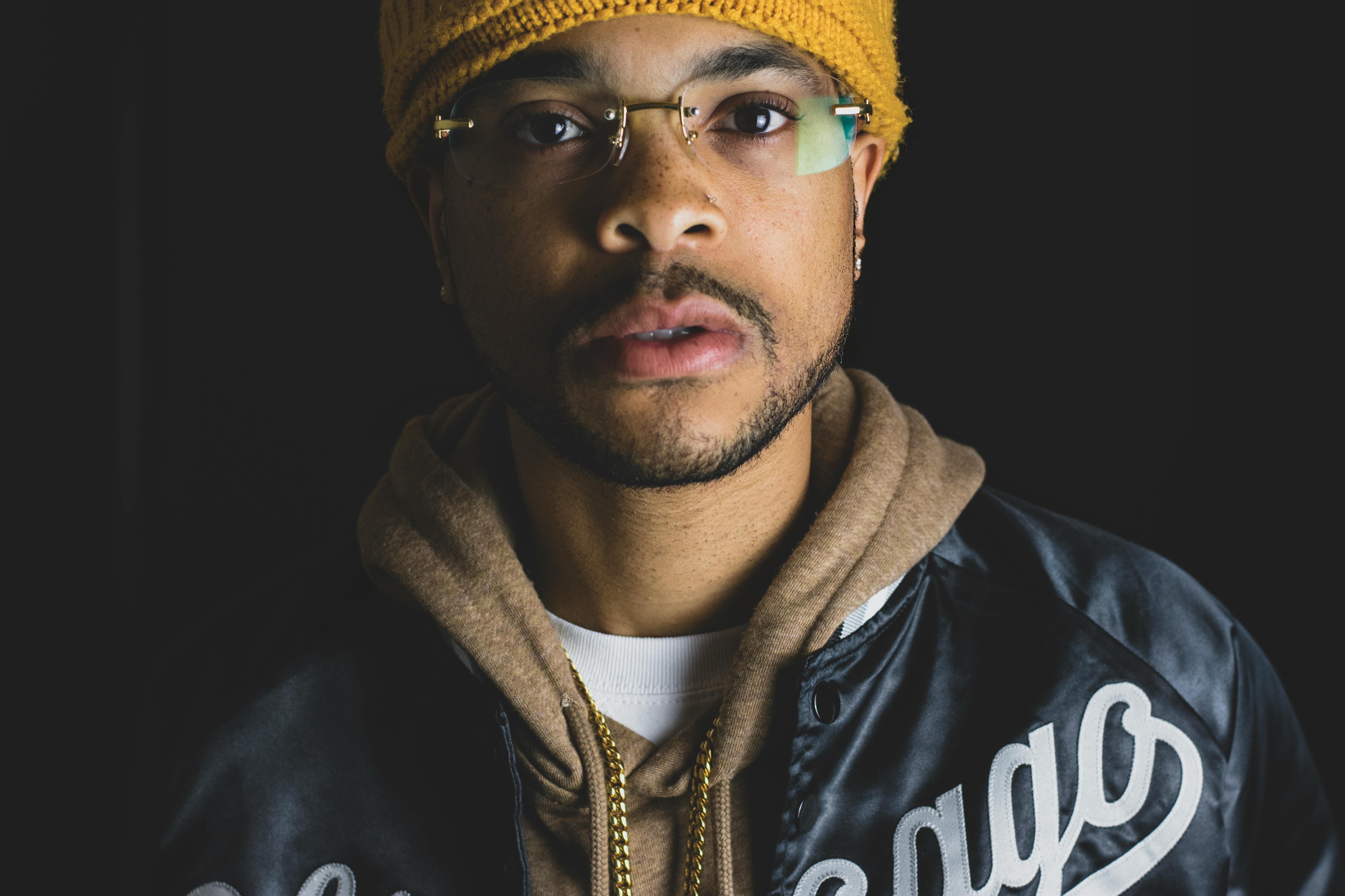 Photo of Man Wearing Eyeglasses