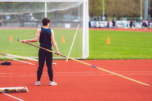 Polsstokhoogspringer Atleet