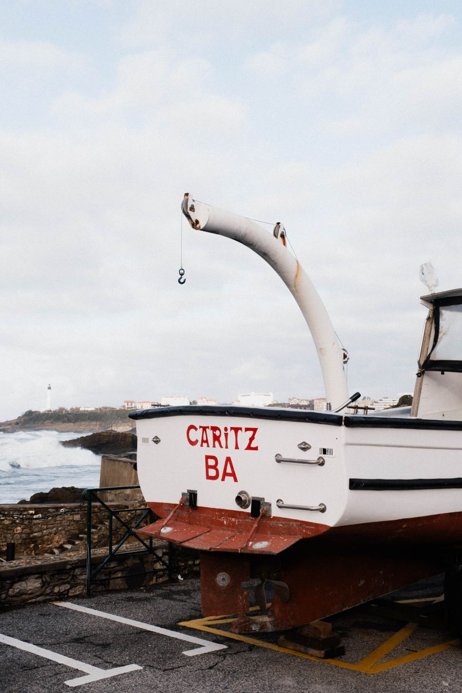 Sortie bateau vers Guethary depuis Biarritz, ideale pour semi-rigide marin, bateau peche-promenade et skipper