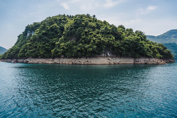 Photo Of Scenic Islet