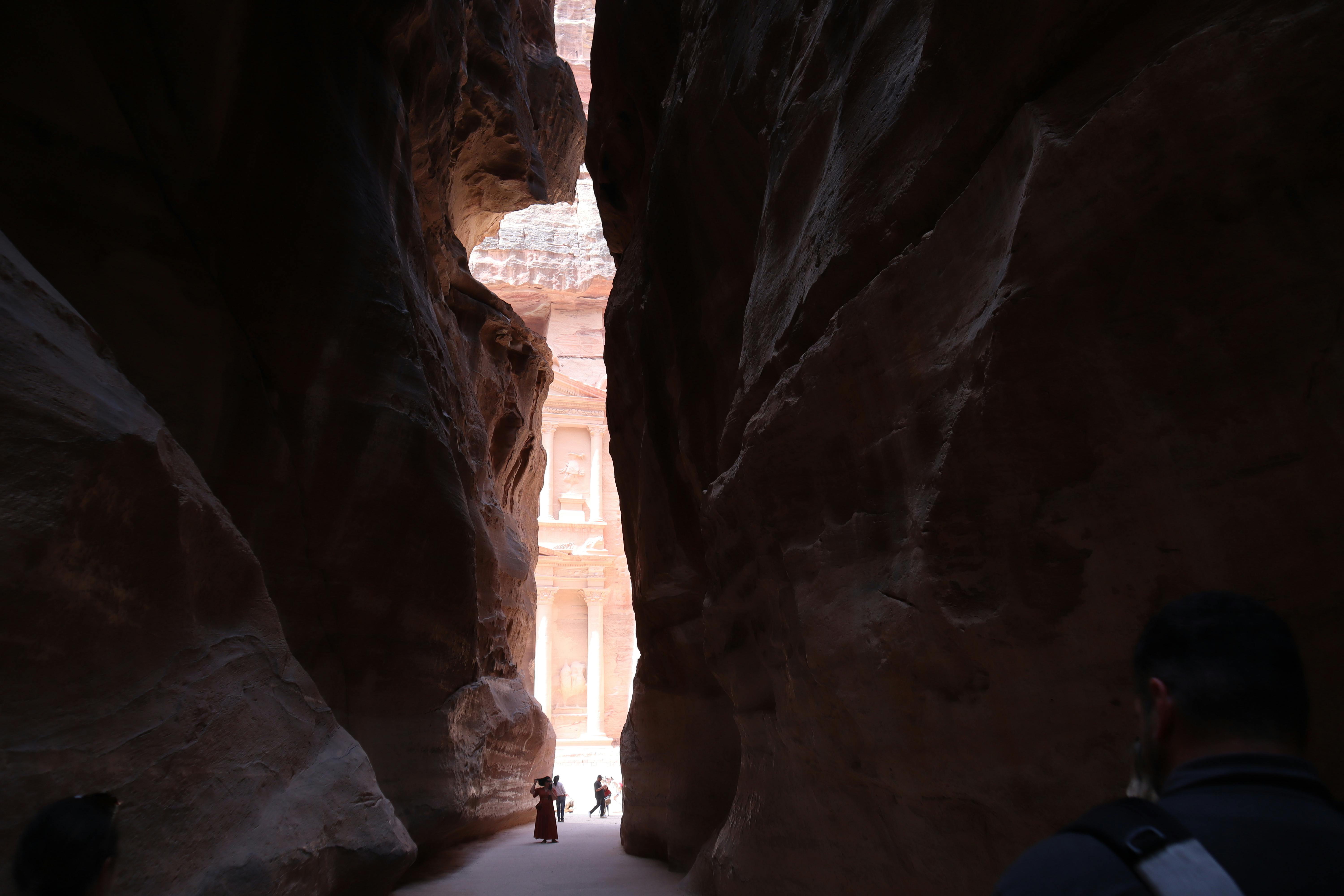 Petra Canyon Light — Jordan