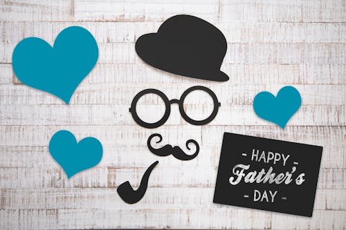 Free Photo of Happy Father's Day Greetings Stock Photo