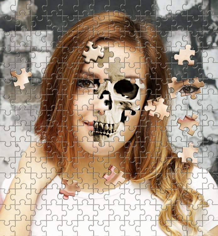 Бесплатное стоковое фото с головоломка, красивая женщина, кусочки головоломки