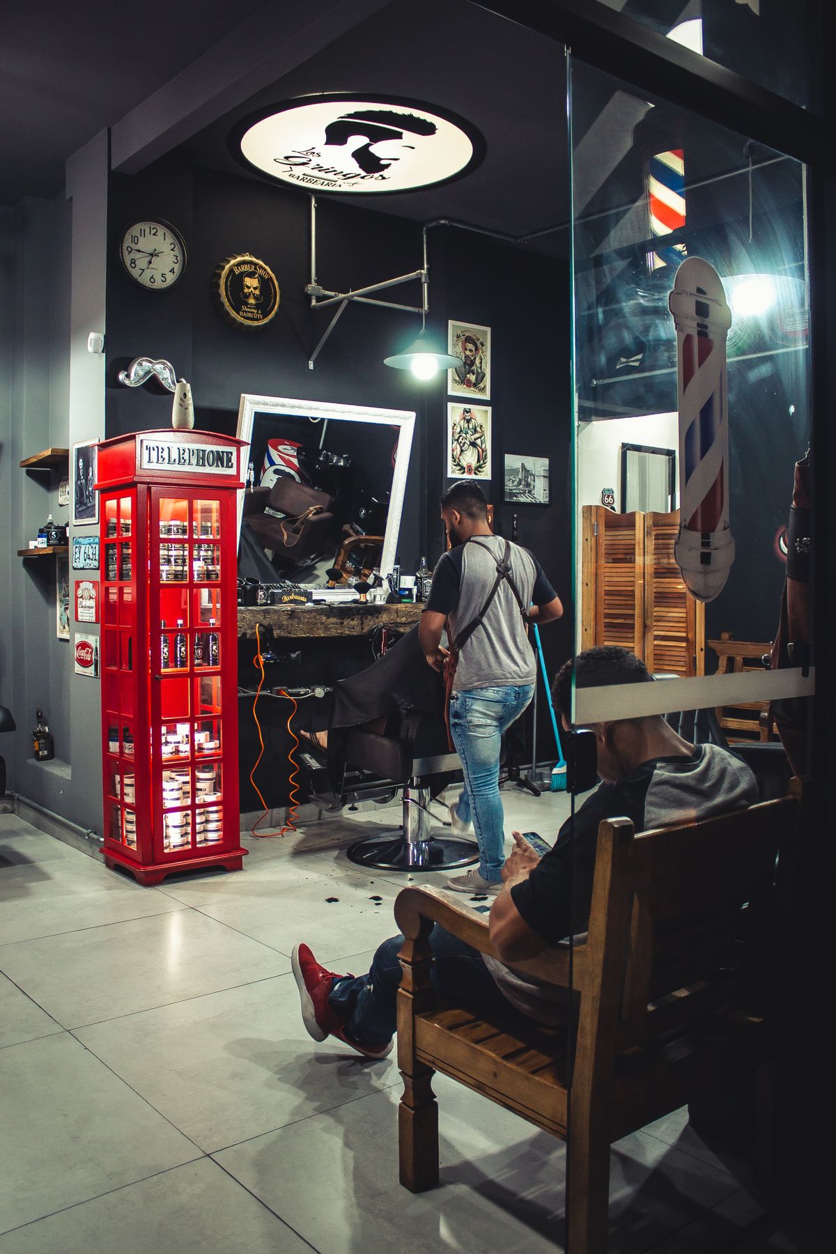The work at Sharp & Co Barbershop