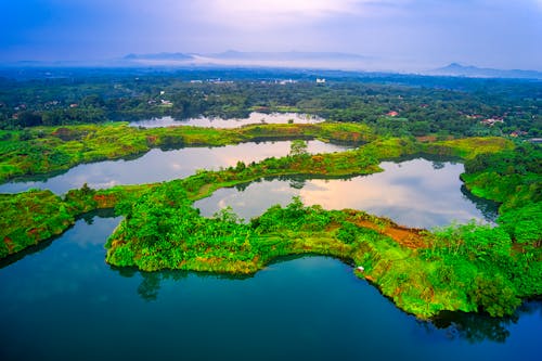 Aerial Photo of Lake