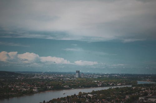 Pemandangan Kota Panoramal Skyline