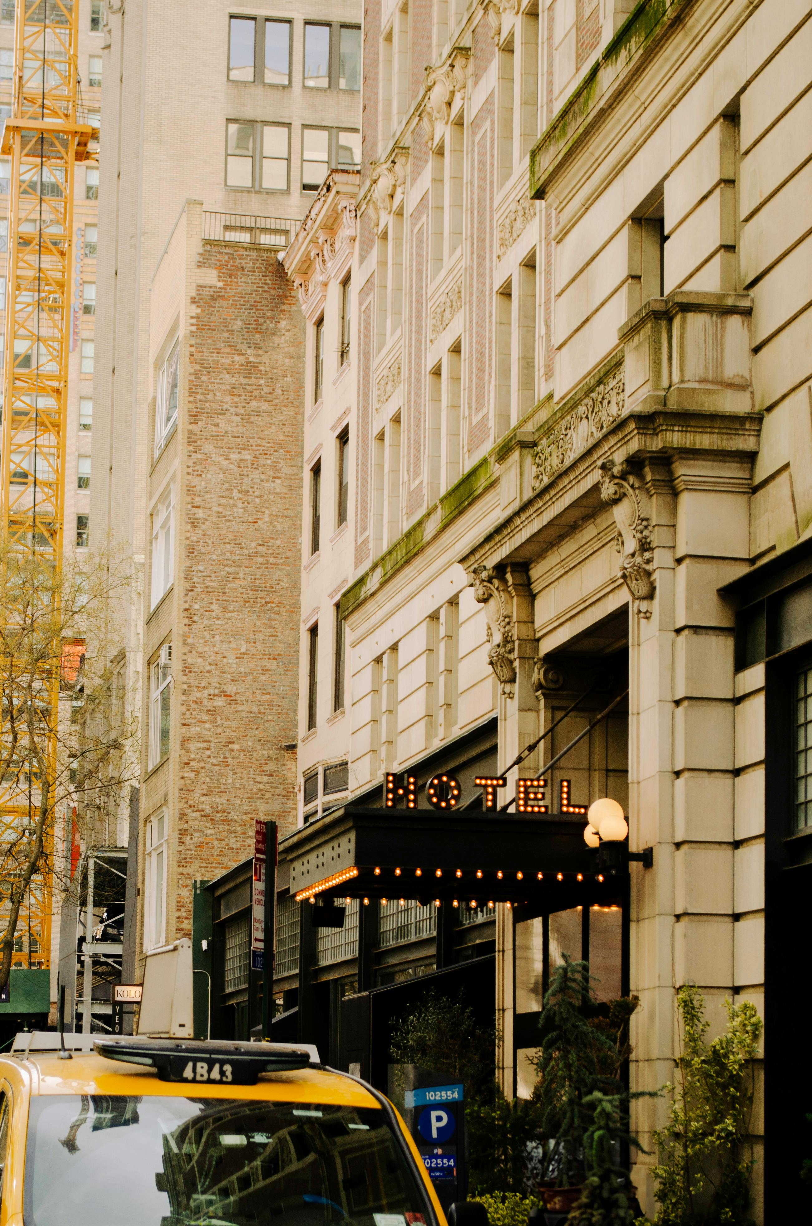 Gratis Ace Hotel I City I Usa Arkivbilde