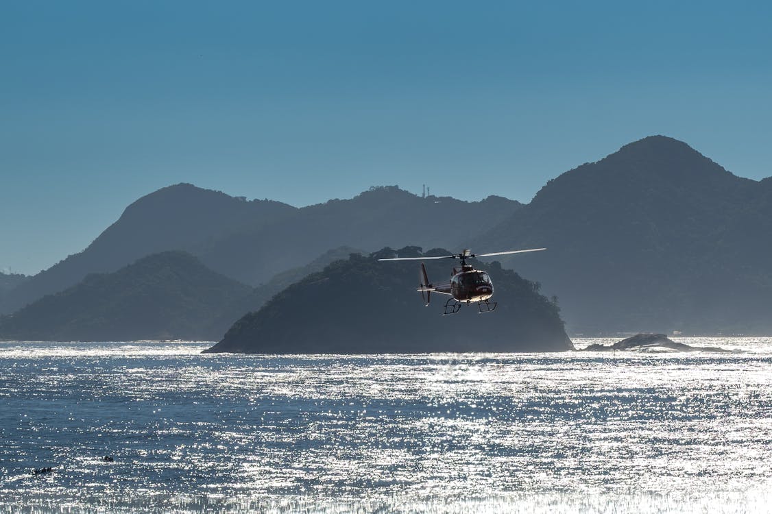 Foto stok gratis copacabana, heli, helikopter