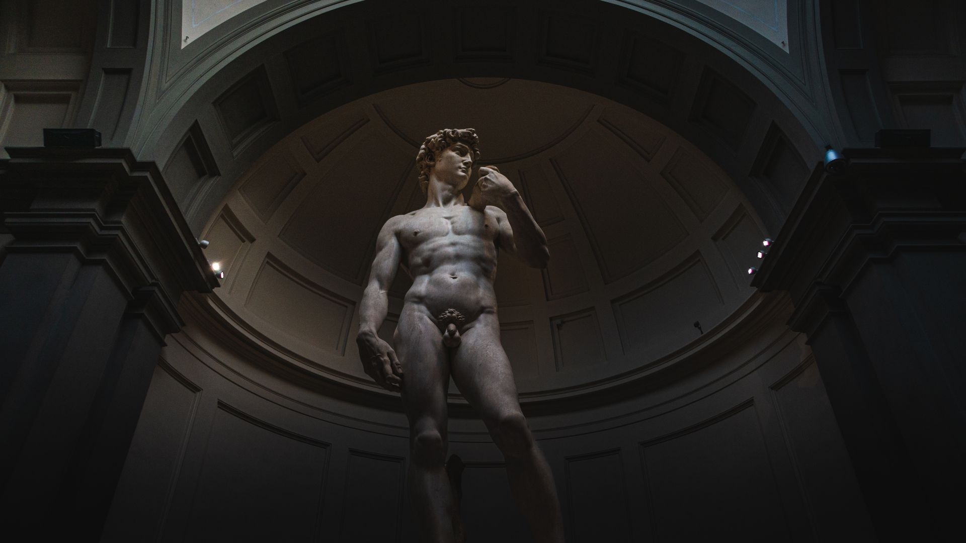Sculpture of David in Florence