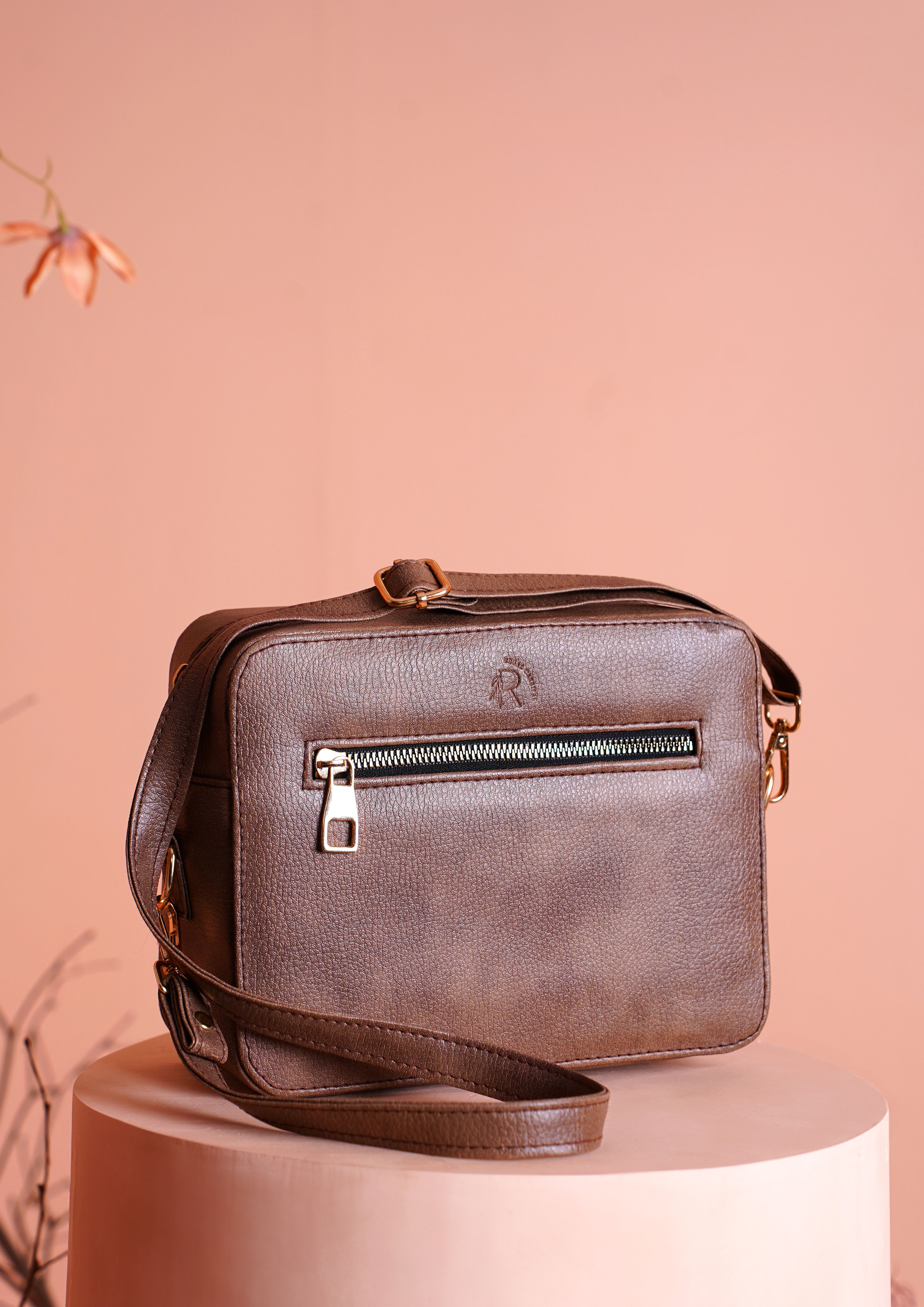 Leather Brown Bag · Free Stock Photo