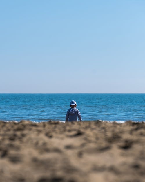 Foto profissional grátis de água, areia, azul