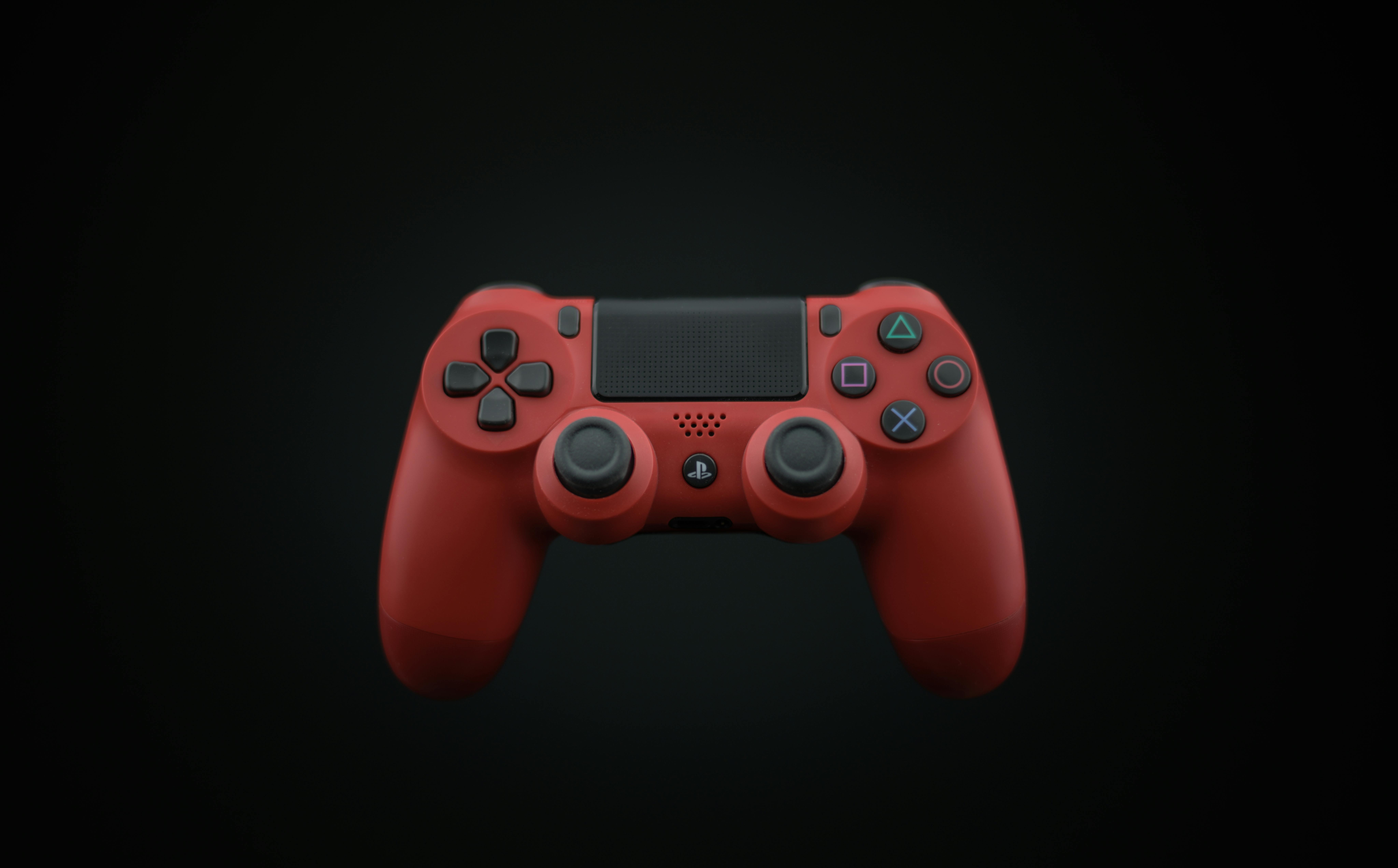 Red Ps4 Controller Wallpaper - Herbgames Wallpaper 4k
