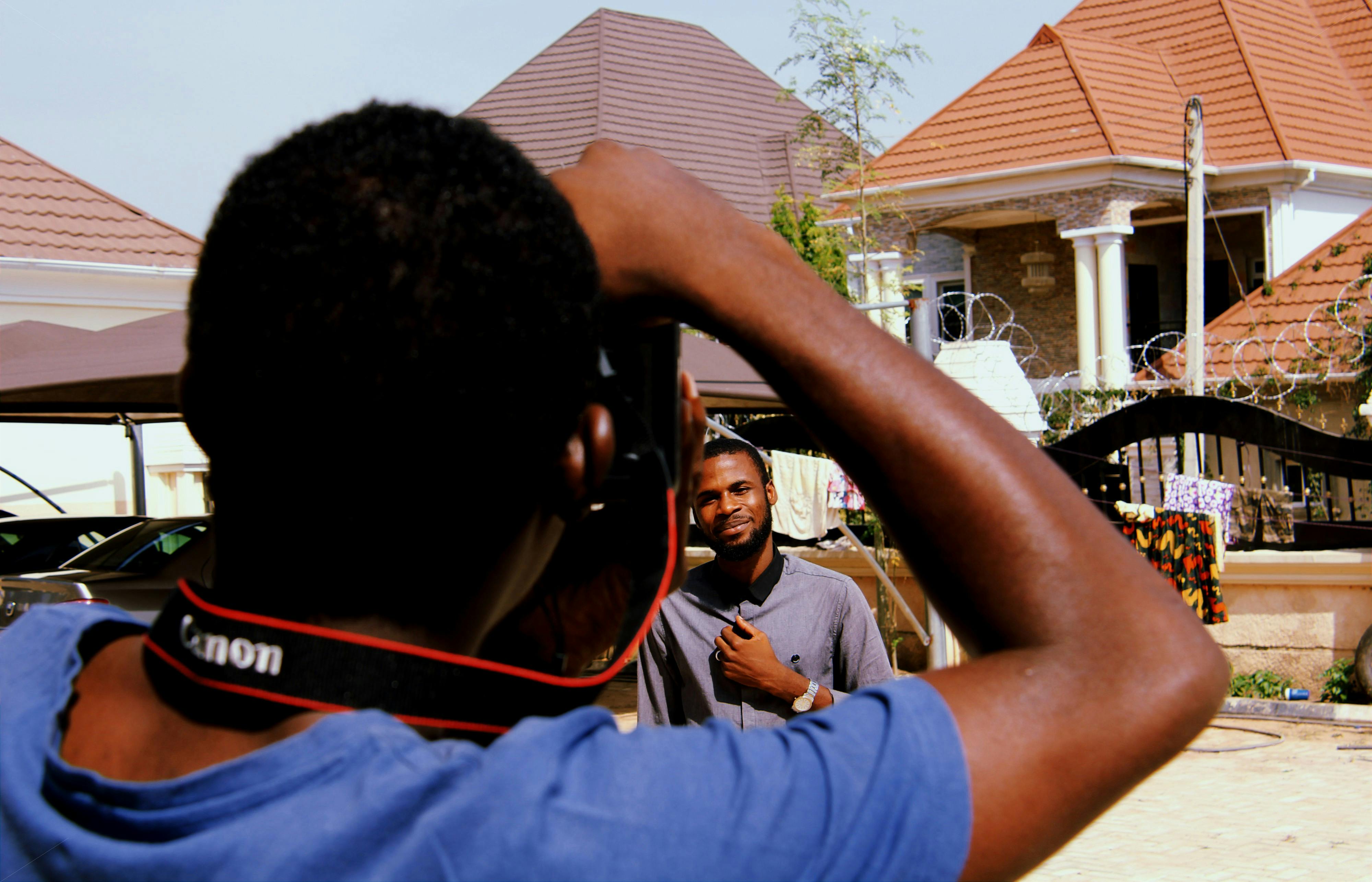 Men's Blue Polo Shirt