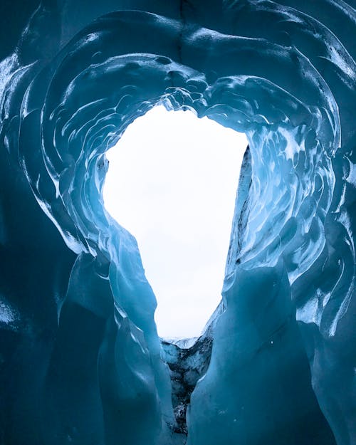 From Below an Icy Hole