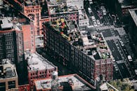 Aerial Photo of City