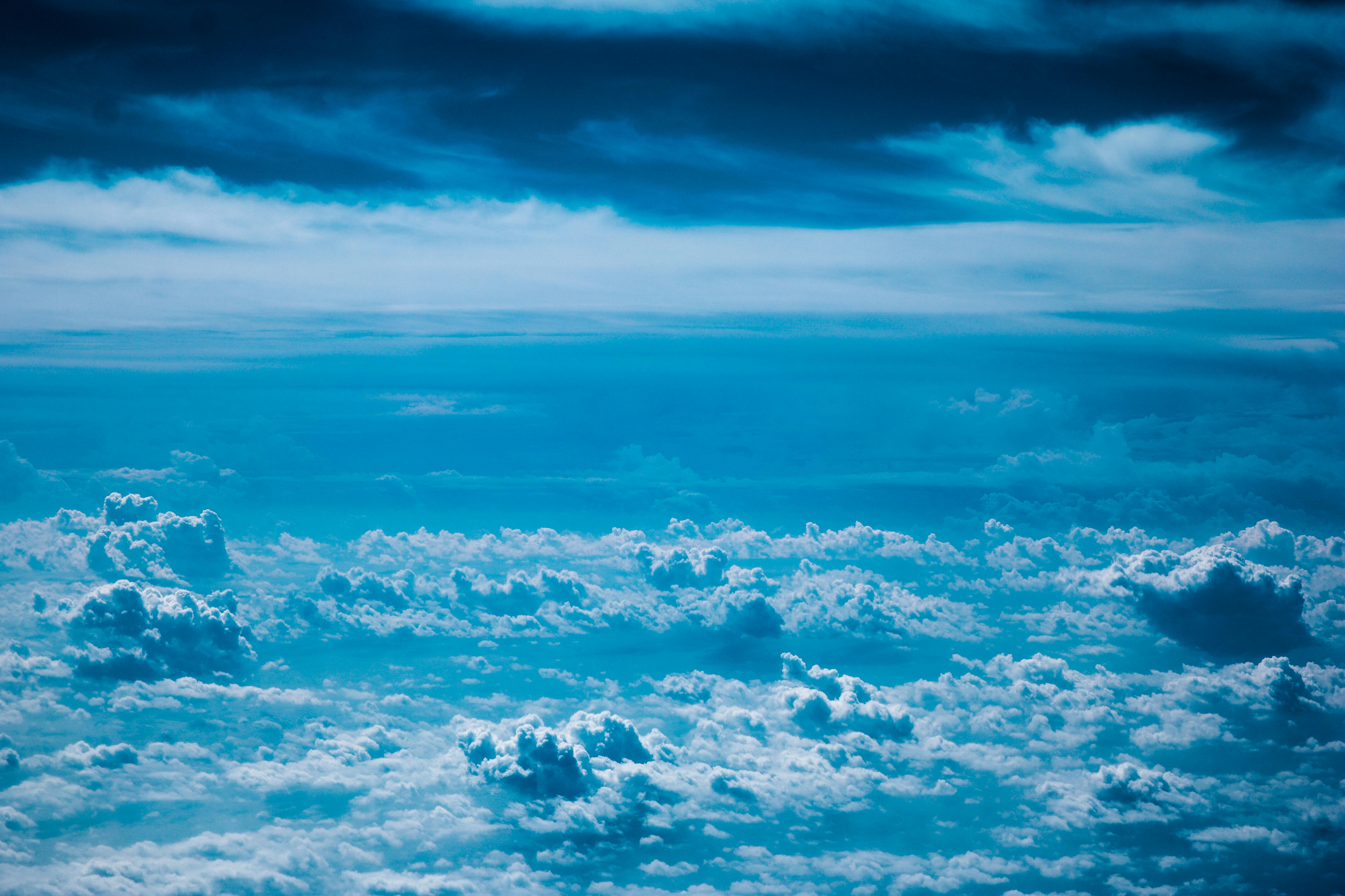 Foto de stock gratuita sobre azul, cielo, nubes