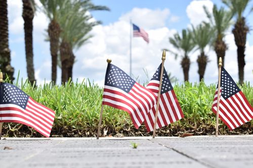 Free stock photo of american flag Stock Photo