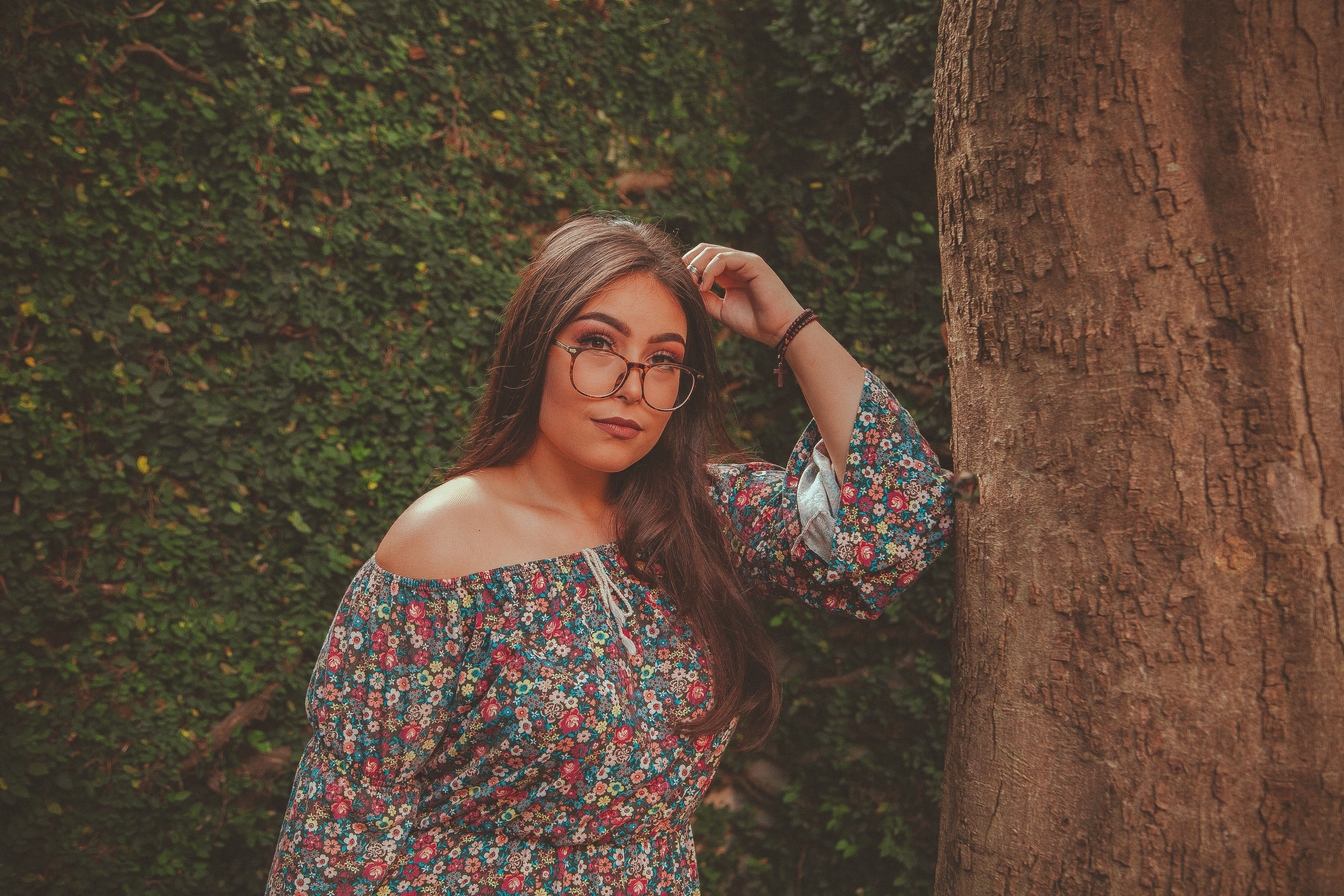 Blusa Ciganinha Floral Verde