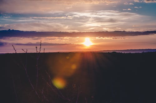 Бесплатное стоковое фото с восход, восход солнца, горизонт