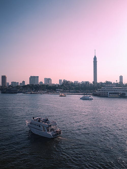 Fotos de stock gratuitas de barca, el cairo, fotografía aérea