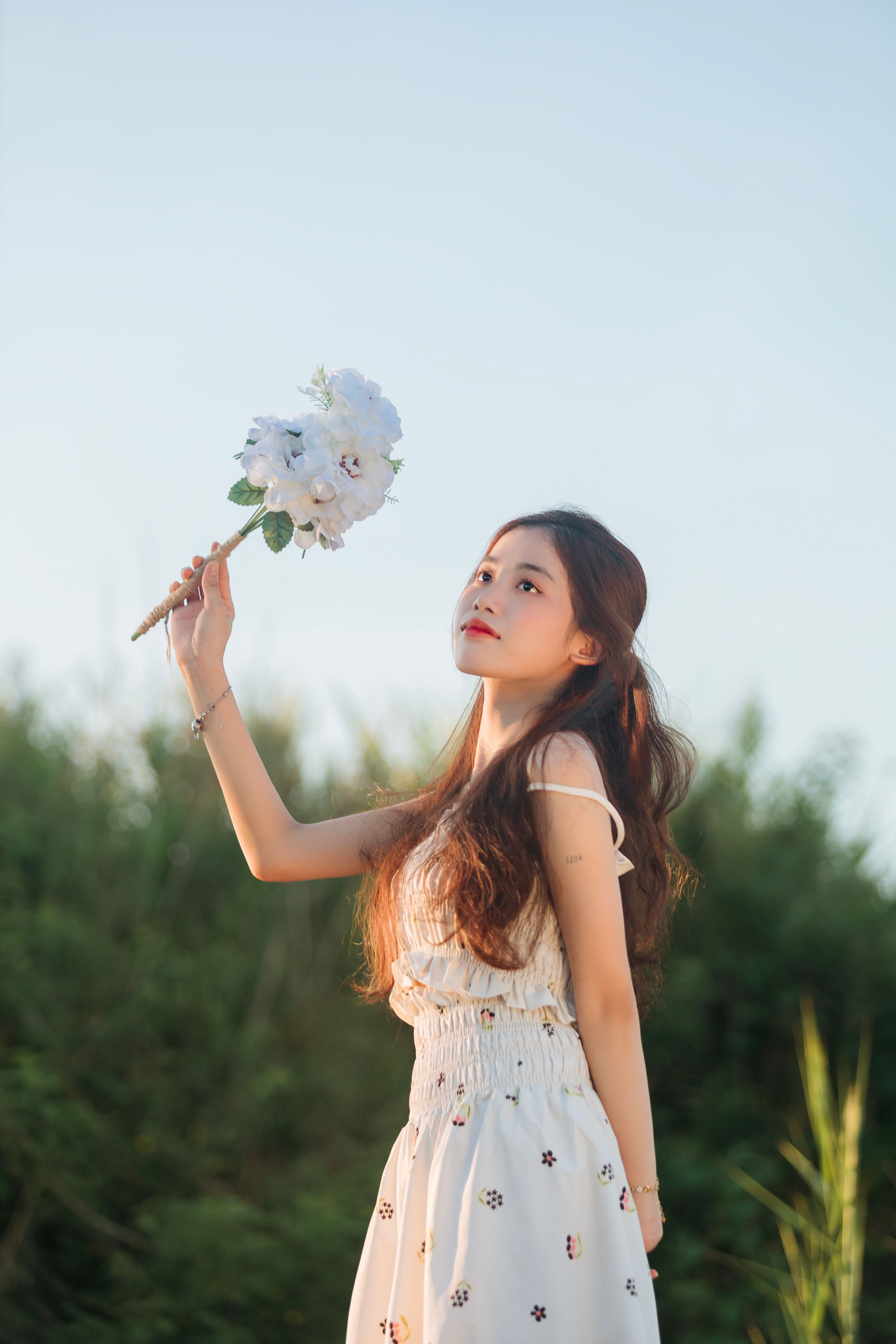 white christmas dresses Picking Flowers Mini Dress main image 1