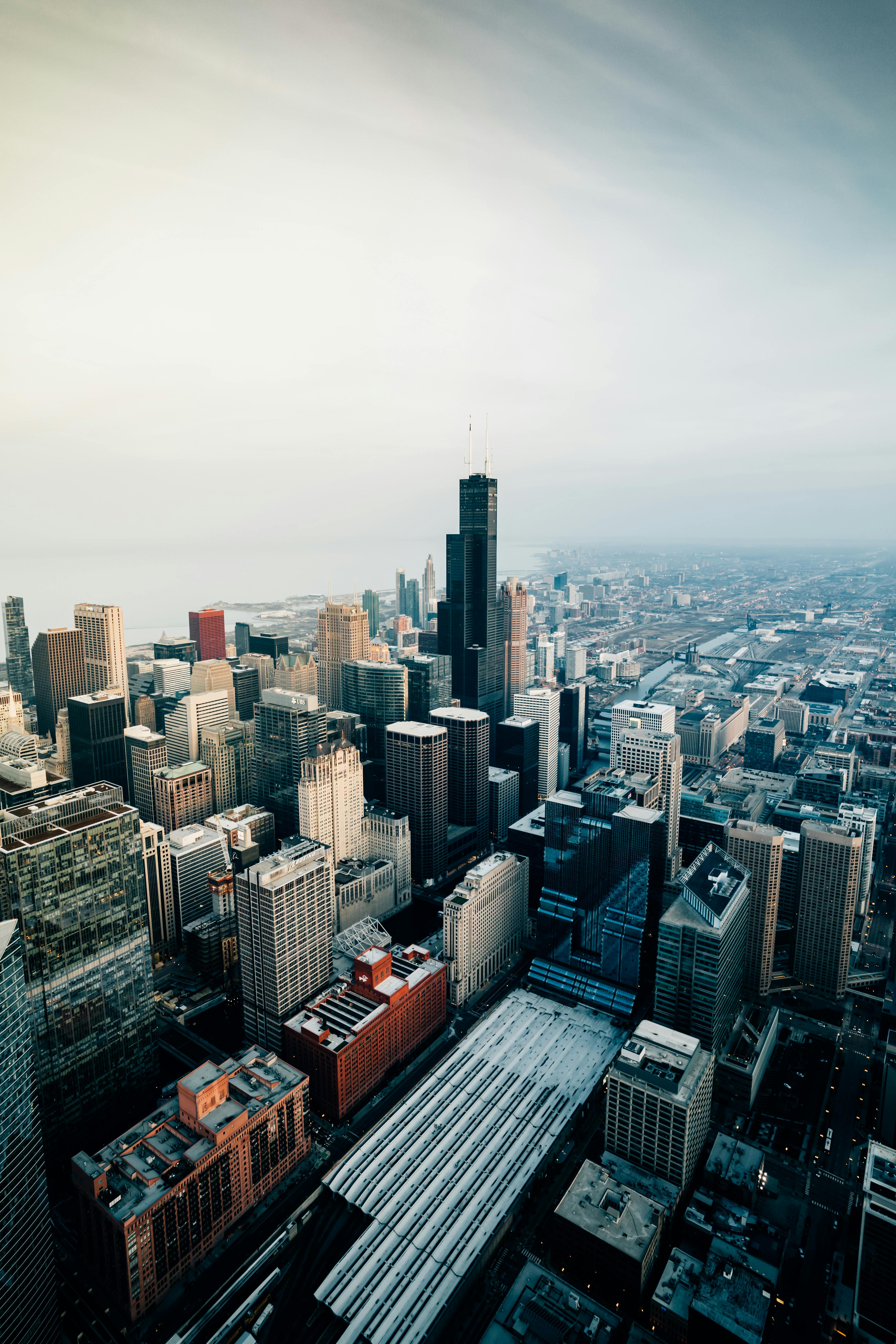 Aerial View of City Building · Free Stock Photo