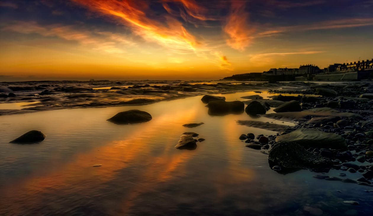 Beach During Sunset