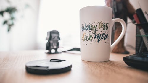 Worry Less, Live More Mug