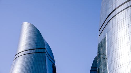 Flame Towers in Baku, Azerbaijan