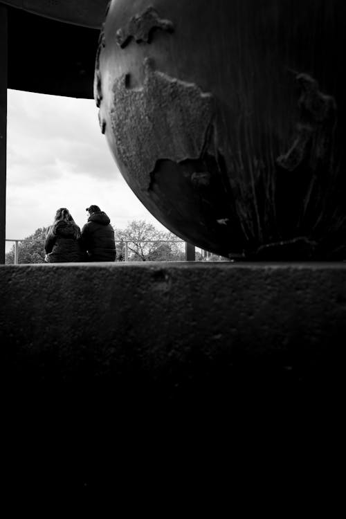 คลังภาพถ่ายฟรี ของ กรุงเบอร์ลิน, ขาวดำ, ซิลูเอตต์