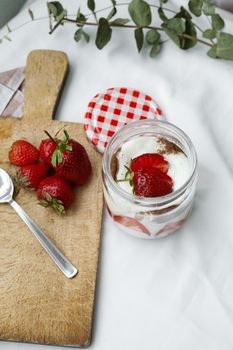 Yaourt à la fraise